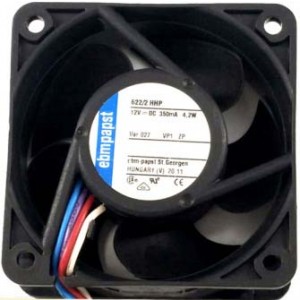 Ebmpapst 622/2 HHP 12V 350mA 4.2W 4wires cooling fan